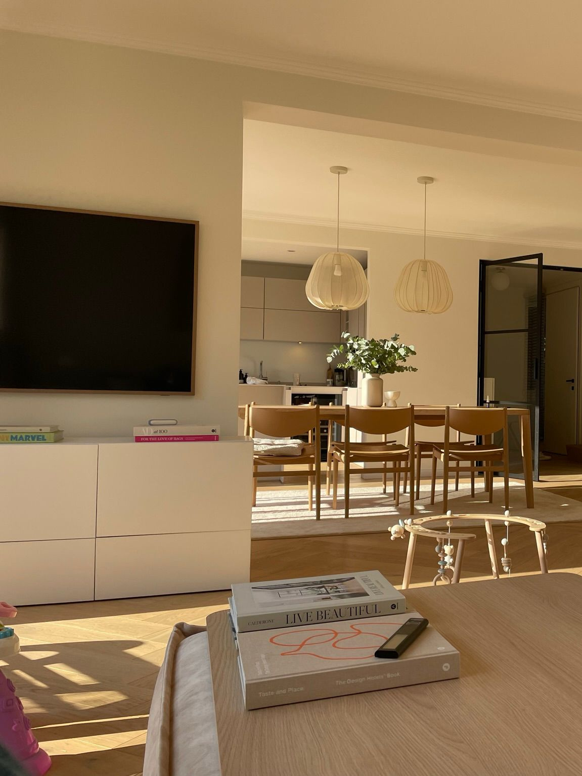 Das neue Wohn- und Esszimmer